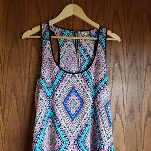 Pattern tank top
